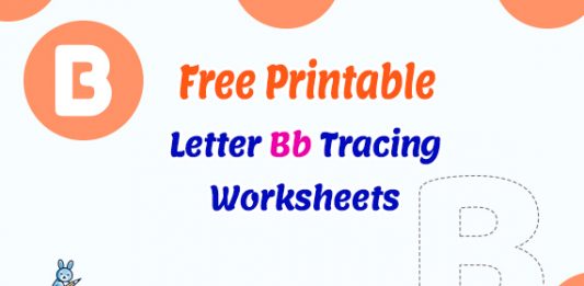 Free Printable Letter B Tracing Worksheets