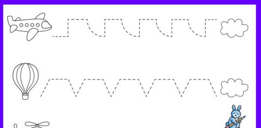 Free Printable Tracing Lines Worksheets PDF